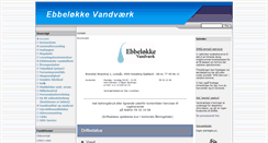 Desktop Screenshot of eva-vand.dk